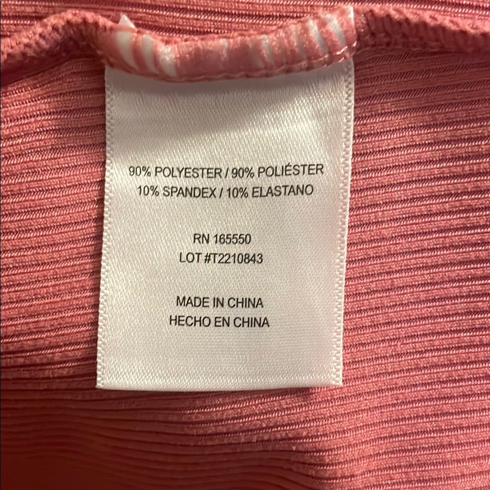 32 degrees Cool Pink Fitted with padding and shelf bra Tank Top - Picture 4 of 5